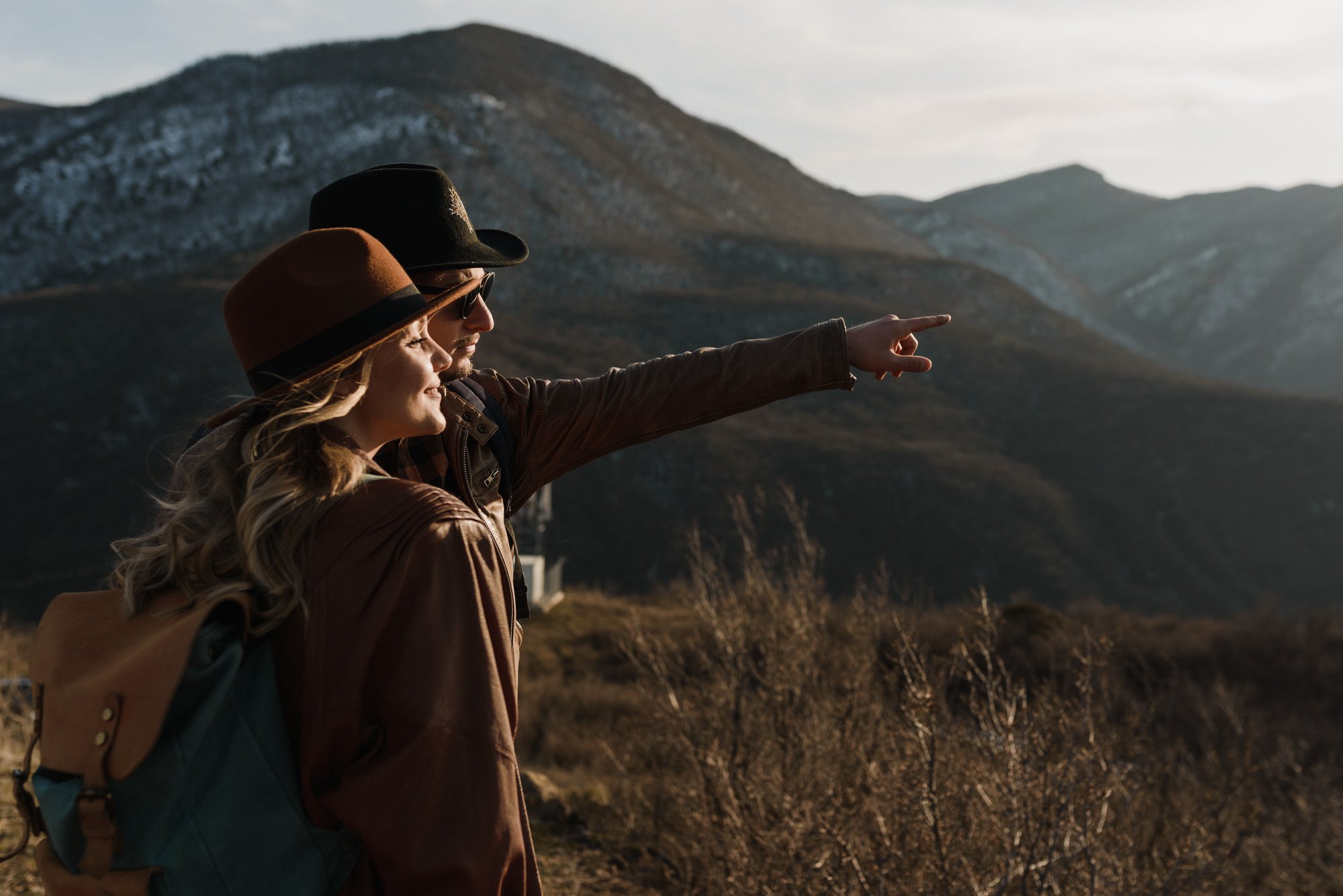 Couple Exploring Nature